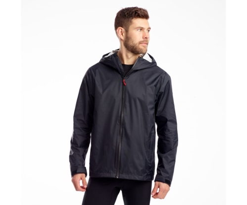 Tenis Saucony Rainrunner Jacket Hombre Chaquetas Ropa Negras México MX-635-NJ